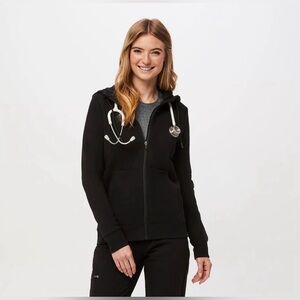 FIGS Women's On Shift Full Zip Hoodie - Size Medium